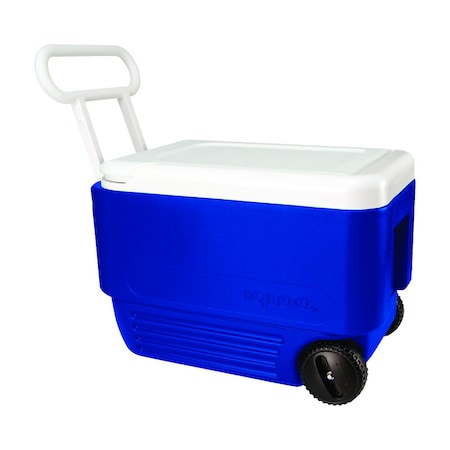 Igloo Igloo Wheelie Cool Blue 38 qt Roller Cooler 34482